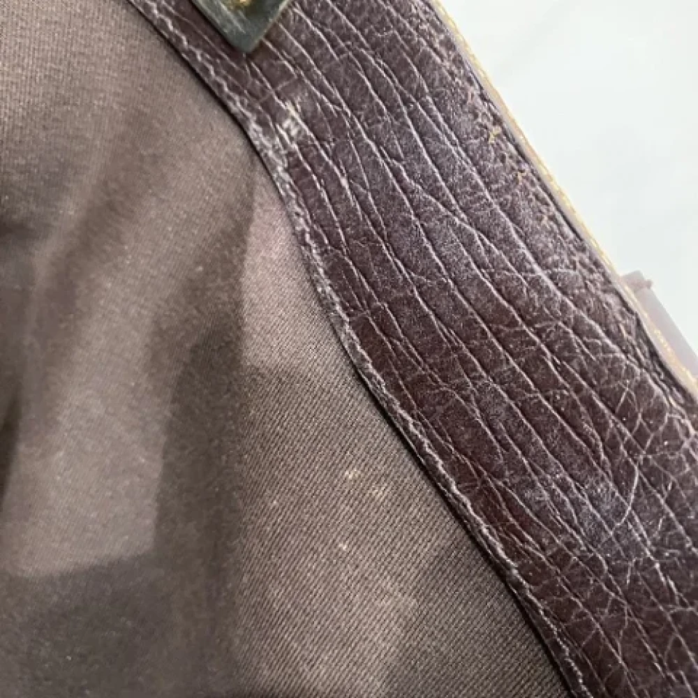 Gucci Vintage Pre-owned Canvas gucci-bags Brown Dames