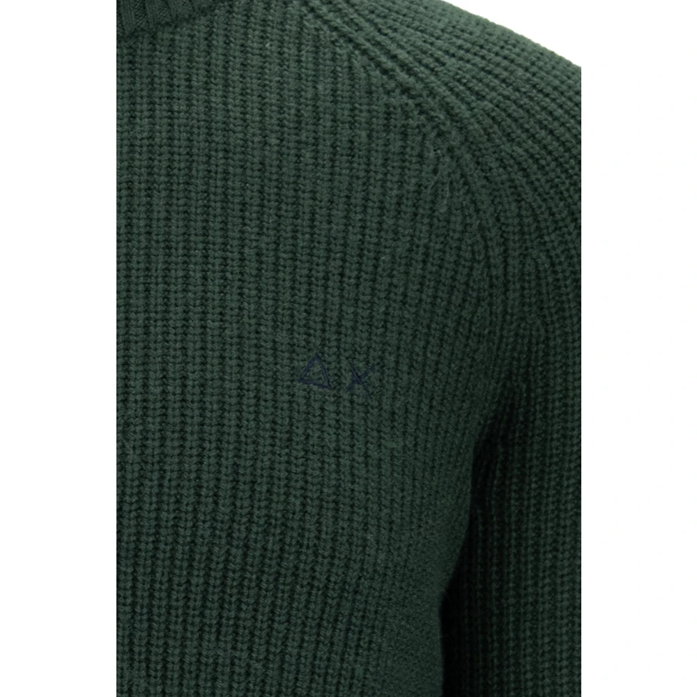 Sun68 Heren Pullover Trui Green Heren