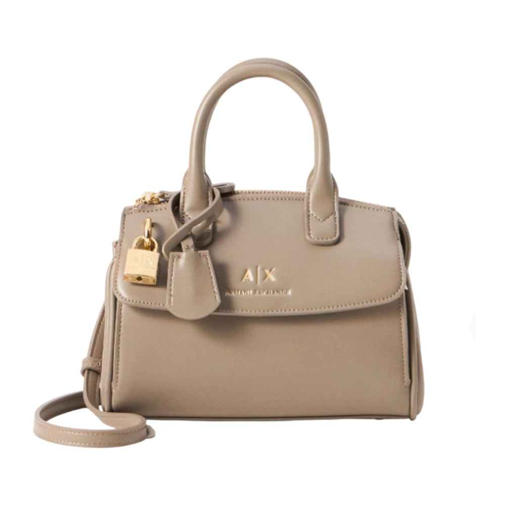 Armani Exchange Donna Beige Borse, Taglia Unica, New,