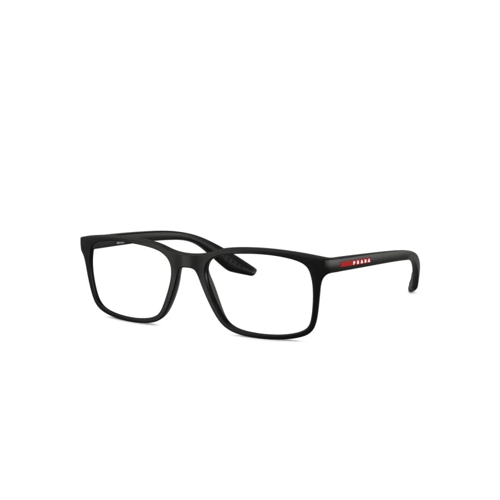 Prada Linea Rossa Black Man Ps 08Rv 1Bo1o1 Optical Frames Injected Pillow Normal - Image 3