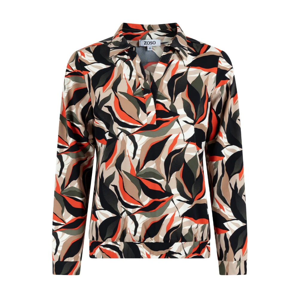 Zoso Lange Mouw Jennifer Blouse Multicolor Dames