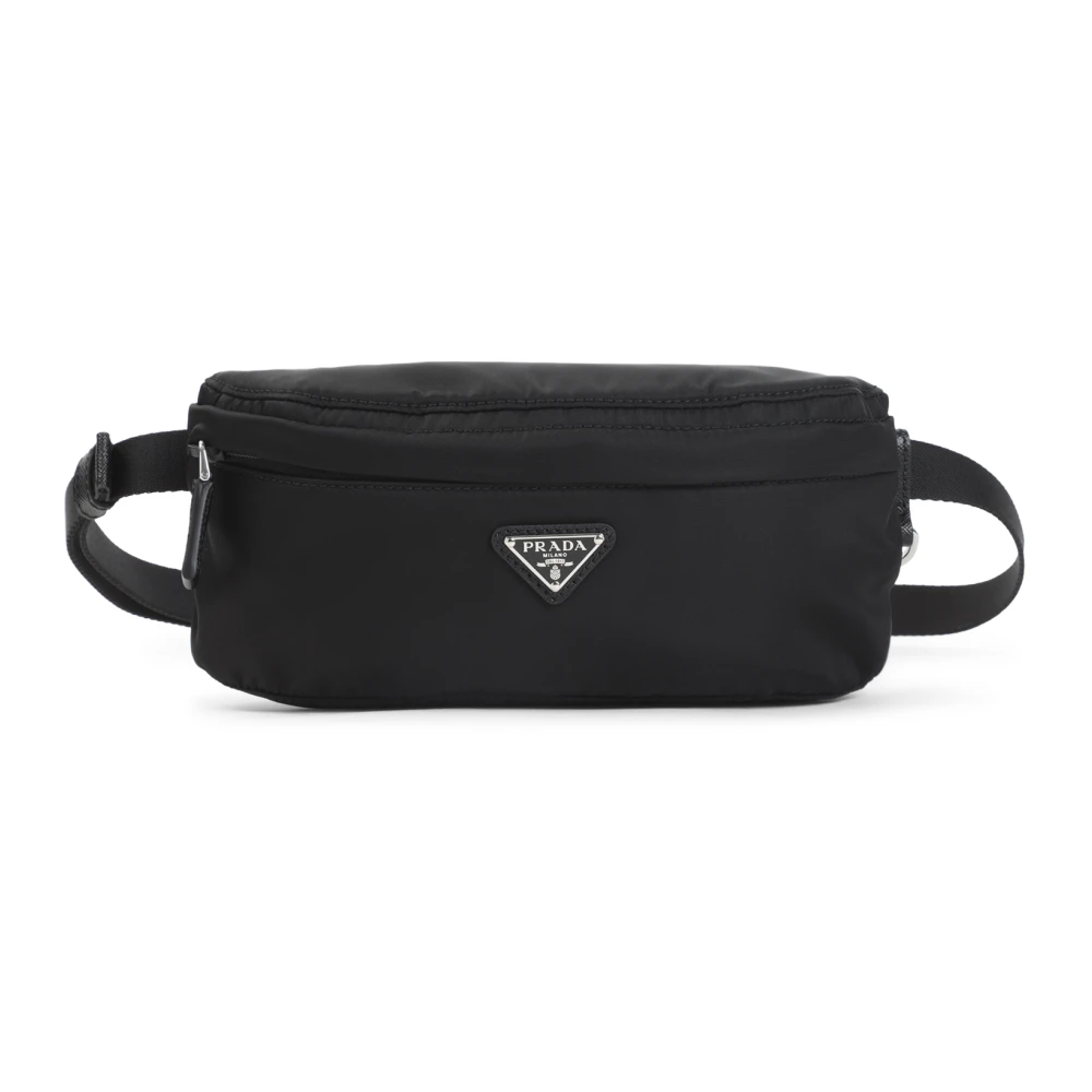 Prada Black Bum Bags, Male, One Size, Belt Bag