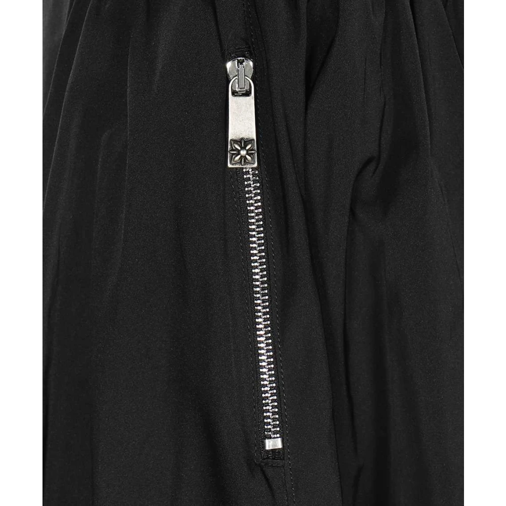John Richmond Technische stoffen rok Black Dames