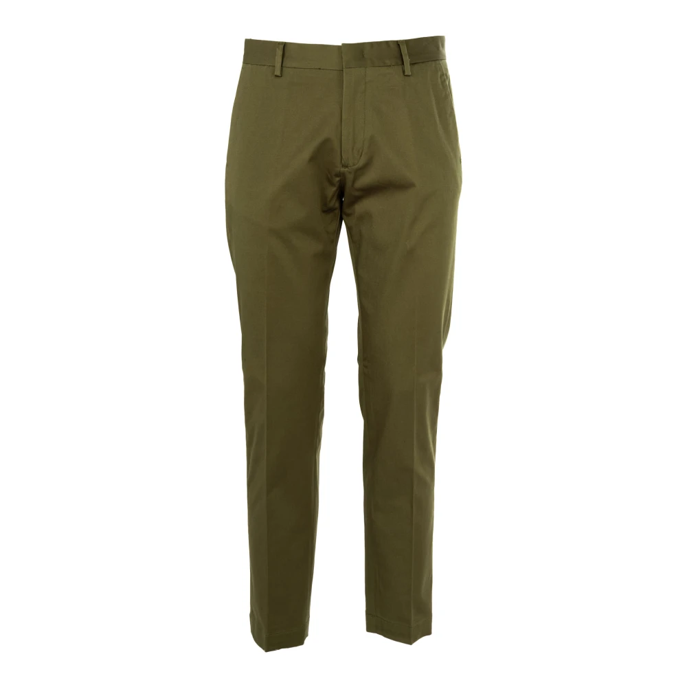 Liu Jo Reguliere Chino Broek Oslo Stijl Green Heren