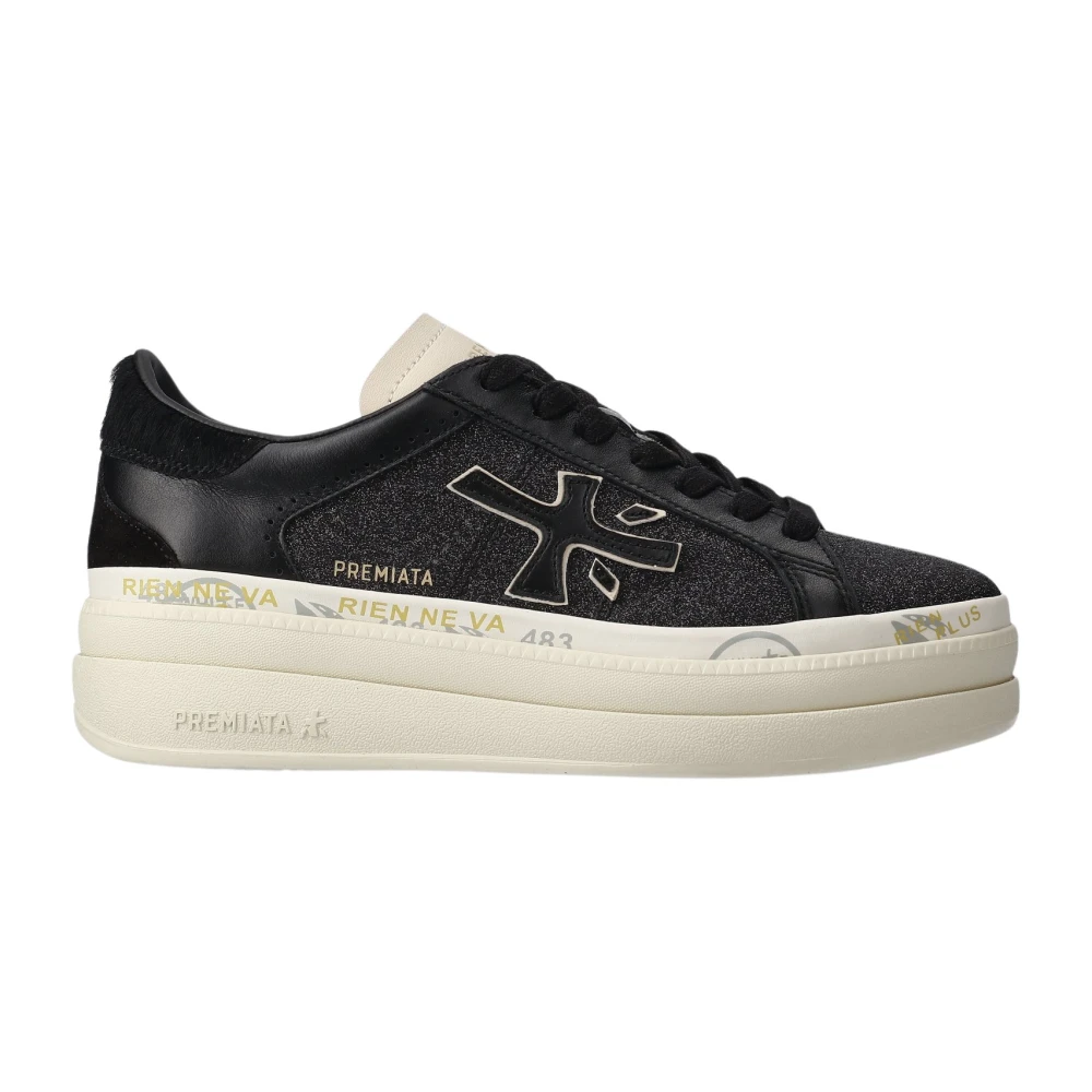 Premiata Claudia 7755 Dames Schoenen Zwart