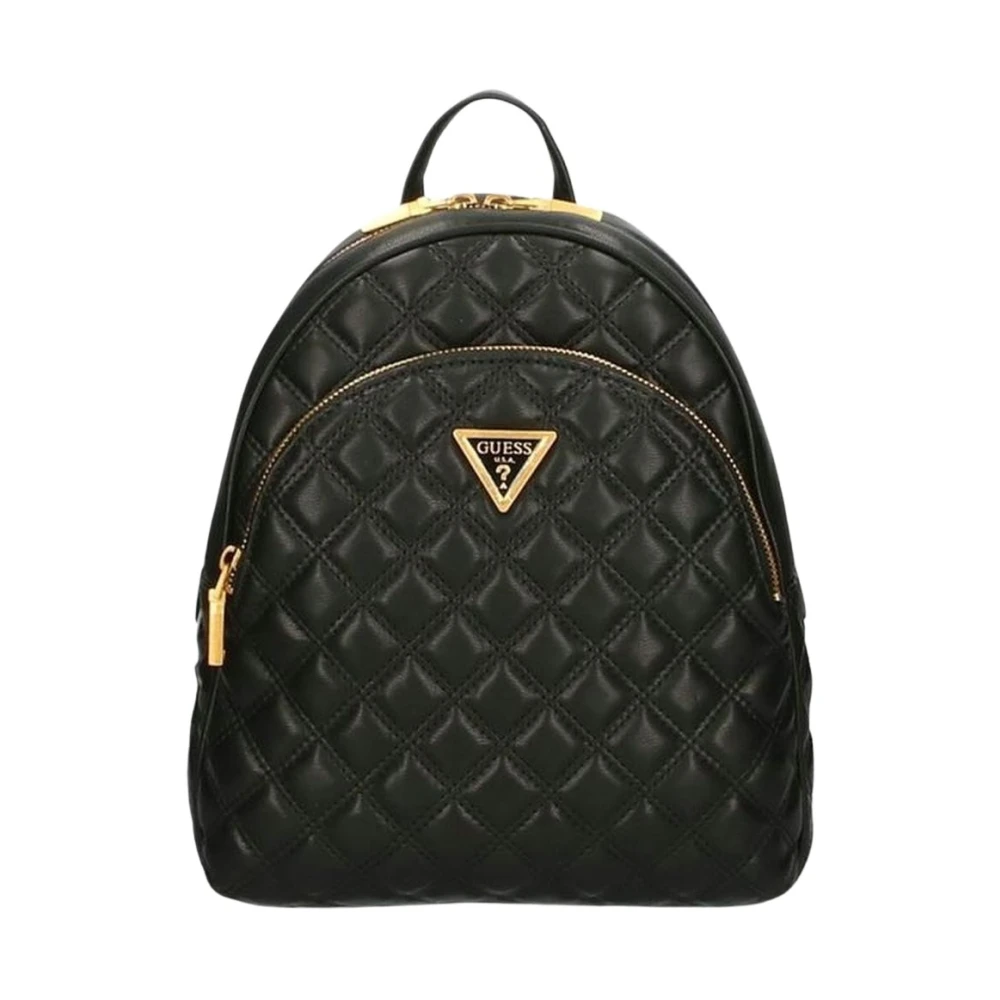 Guess Polyuretan Ryggsäck Damkollektion Black, Dam