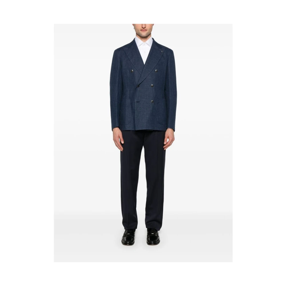 Tagliatore Jas Blue Heren