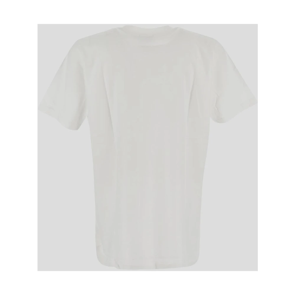 Family First Katoenen T-shirt voor familievakanties White Heren