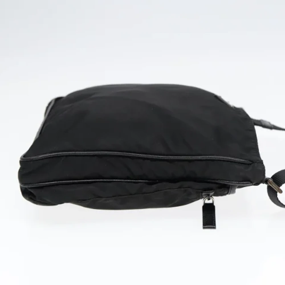 Prada Vintage Pre-owned Nylon prada-bags Black Dames