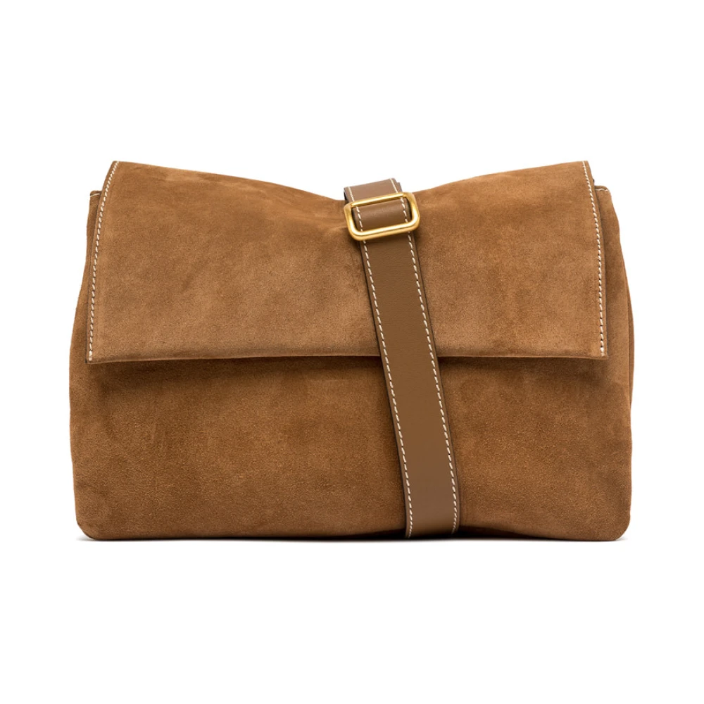 Gianni Chiarini Women's Brown Shoulder Bags, One Size, Three Crossbody Bag