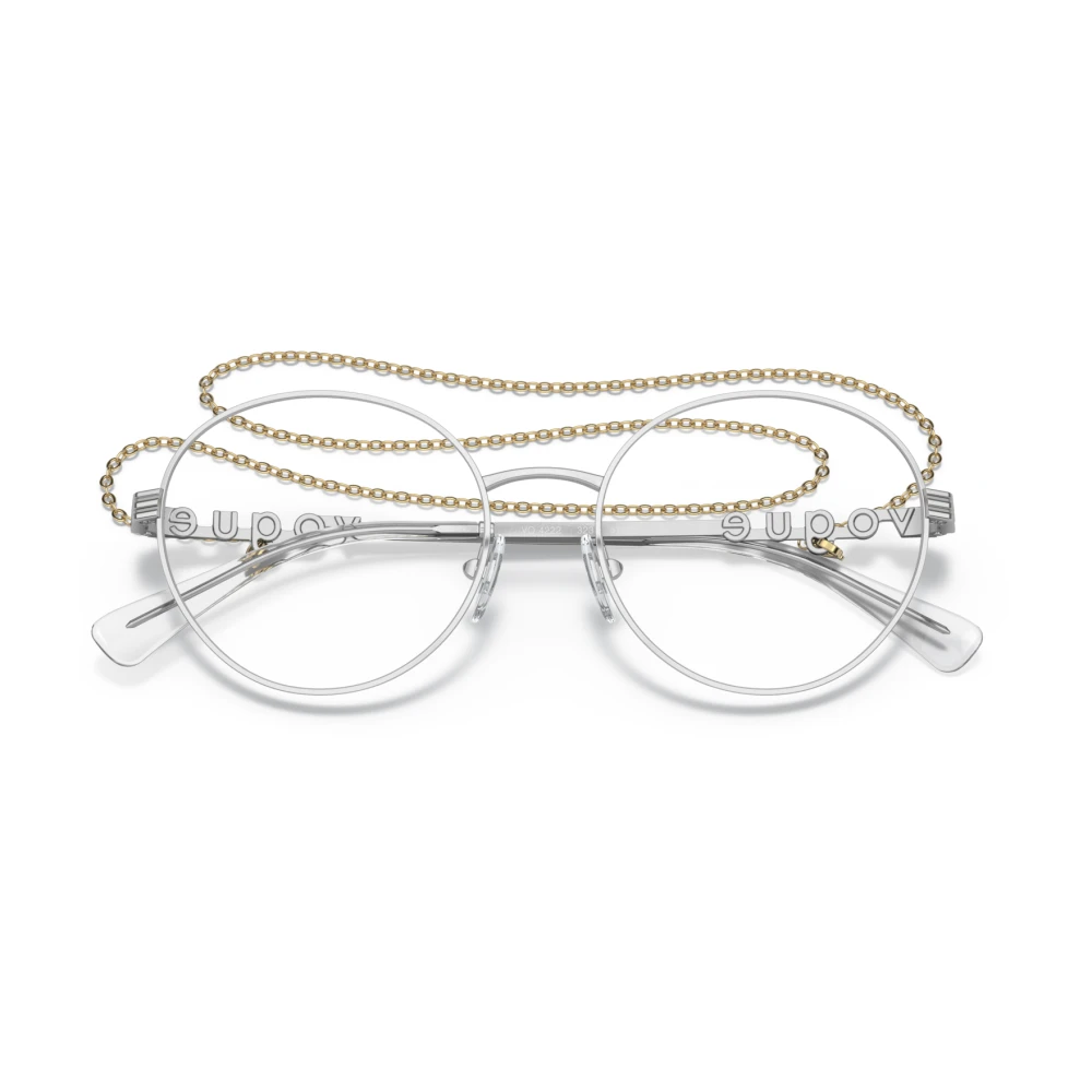 Vogue Stijlvolle Brilmonturen in Blauw Gray Dames