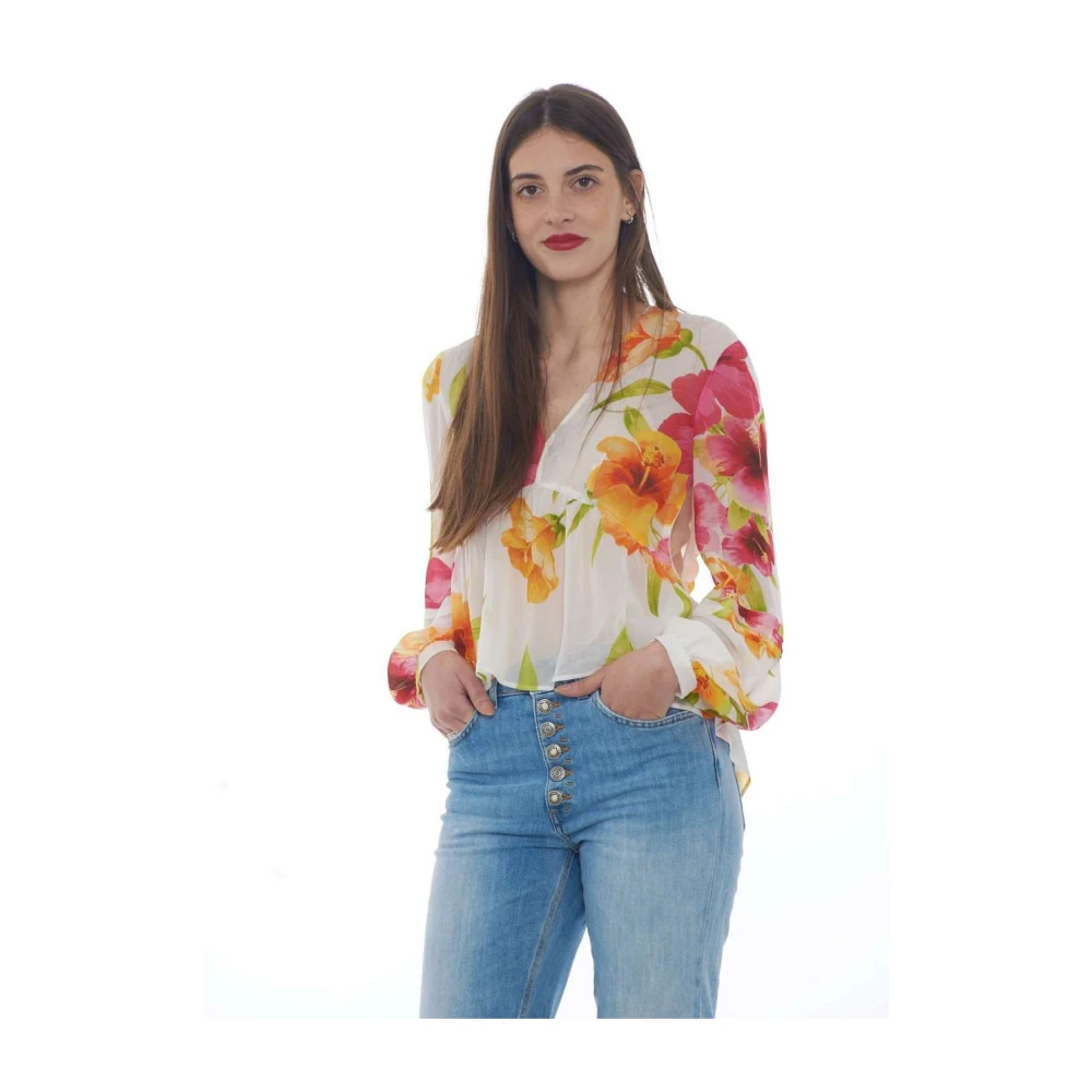 Twinset Lange Mouw Blouse Multicolor Dames