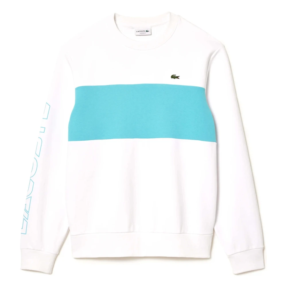 Lacoste Hoodie White, Herr