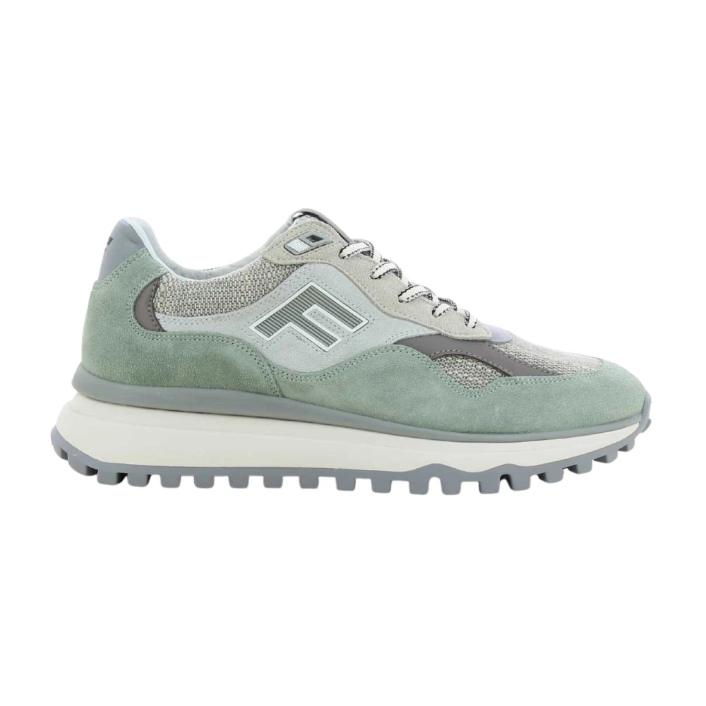 Floris van Bommel Sfm-10238 Z6 Sneakers Heren Schoenen Groen
