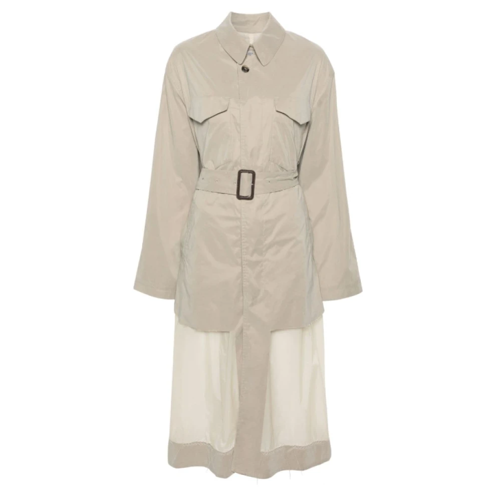 Maison Margiela Trench Coats Beige Dames