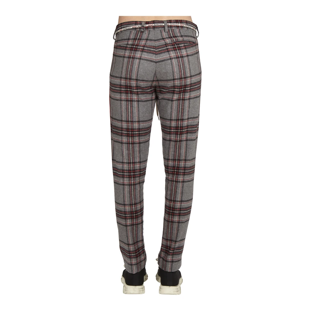 Represent Tartan Check Broek Multicolor Heren