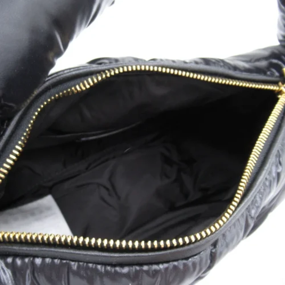 Moncler Pre-owned Fabric shoulder-bags Black Dames