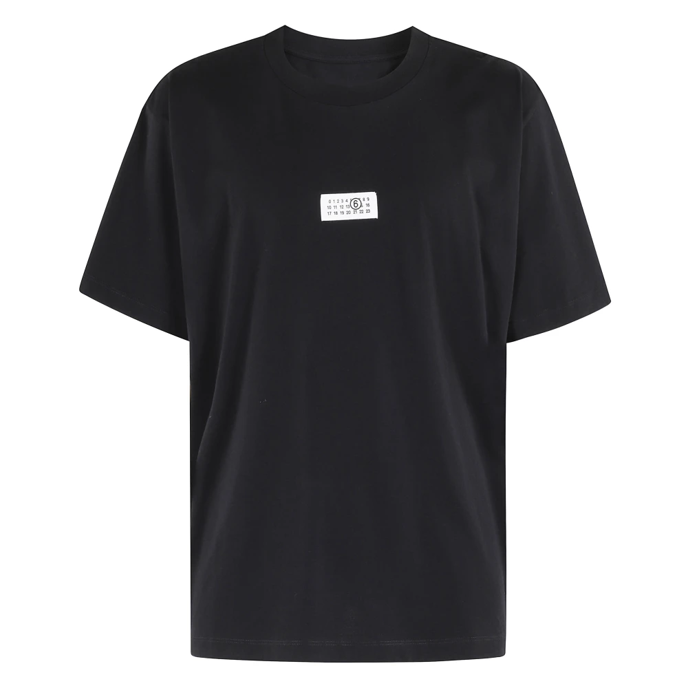 MM6 Maison Margiela Classic T-Shirt Black Heren