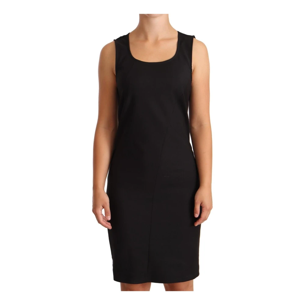 Patrizia Pepe Women's Black Stunning Sleeveless Sheath Dress
