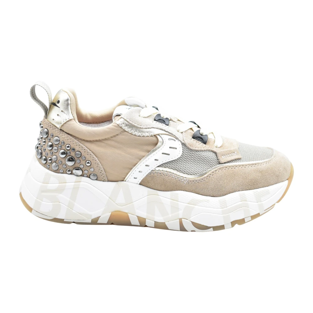 Voile Blanche Veterschoenen voor Vrouwen Dames Schoenen Beige