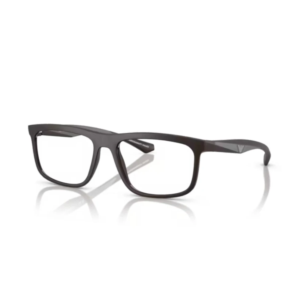 Emporio Armani Unisex Black Glasses, 55 Mm, Ea3246 Eyeglasses
