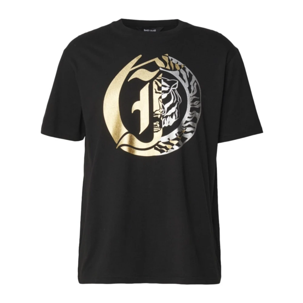 Just Cavalli T-shirts en Polos Black Heren