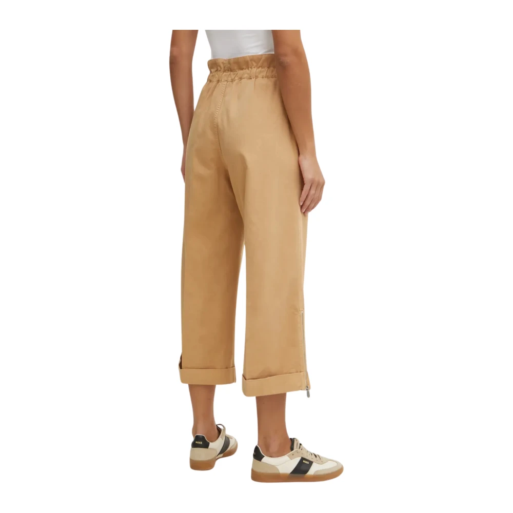 pinko Bruine Stijlvolle Broek Beige Dames