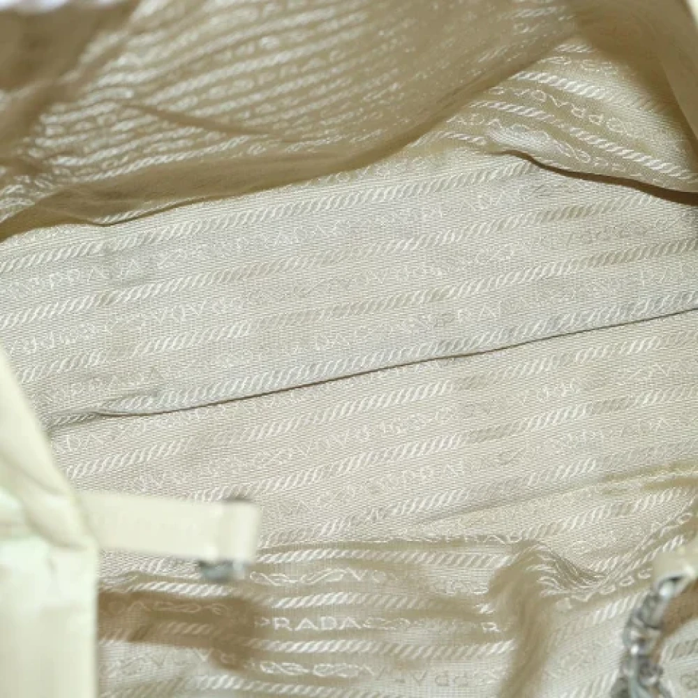 Prada Vintage Pre-owned Fabric prada-bags White Dames