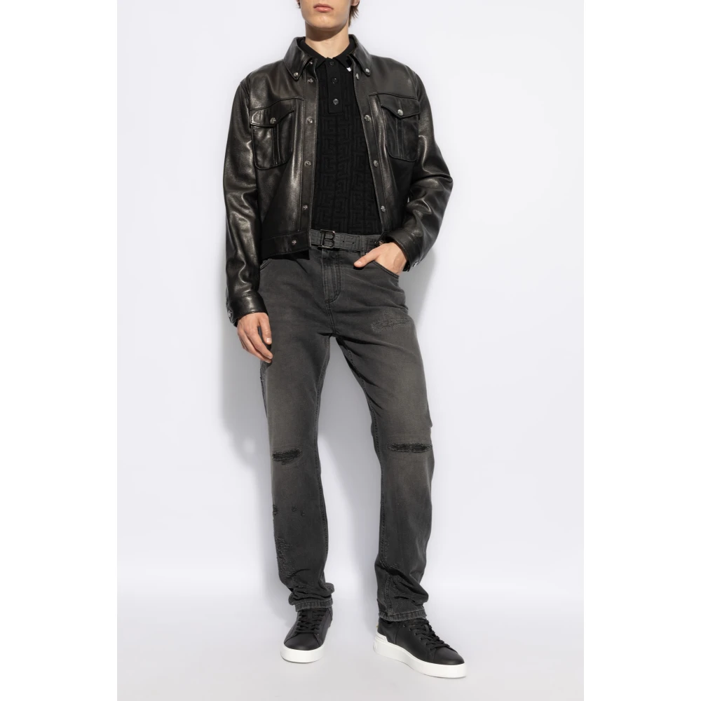 Balmain regular-fit jeans Gray Heren