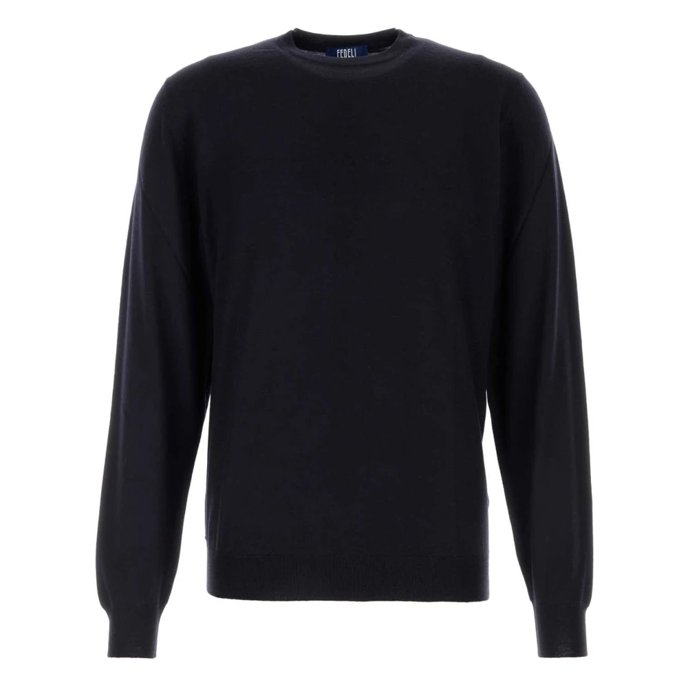 Knitwear > Round-neck Knitwear - - Fedeli - Modalova