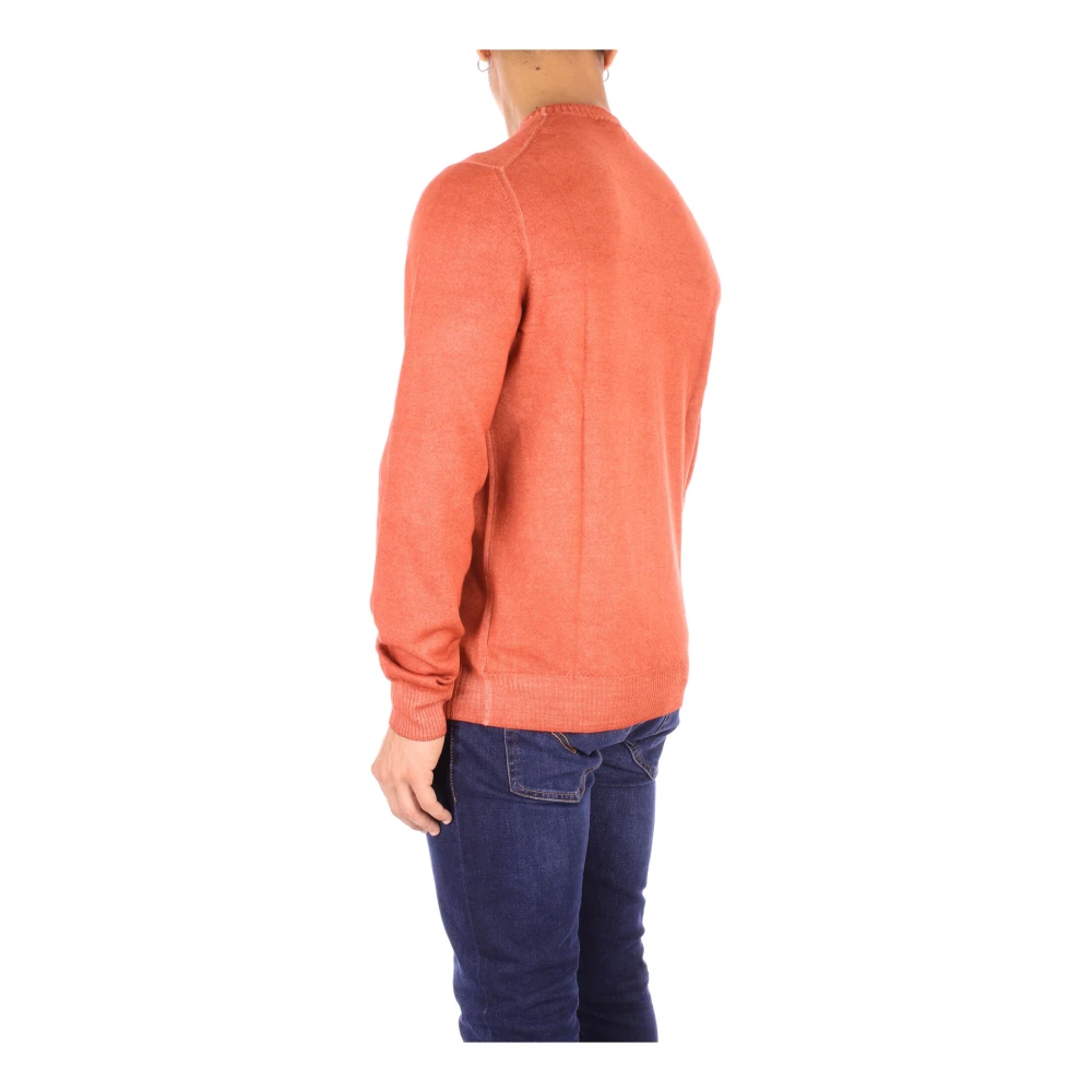 Fay Heren Wollen Trui Orange Heren