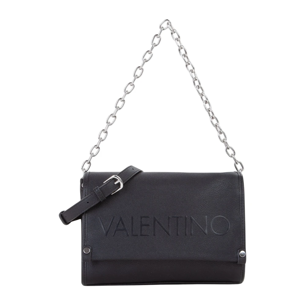 Valentino By Mario Valentino Women's Black Handbags, One Size, Syria Re Shoulder Bag