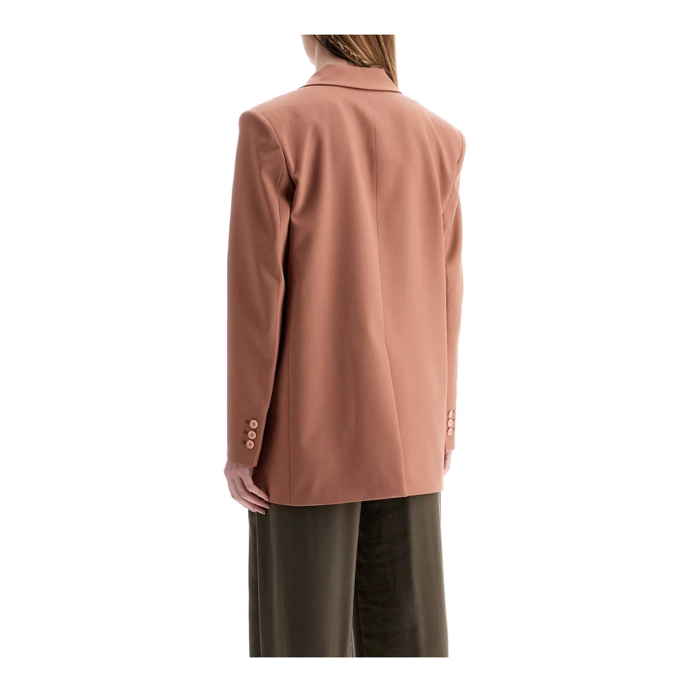 Andamane Donkerroze Elegant Synthetisch Blazer Brown Dames