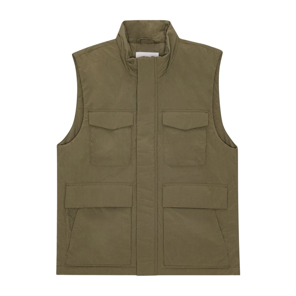 Nn07 Perry Vest met Primaloft Vulling Green Heren