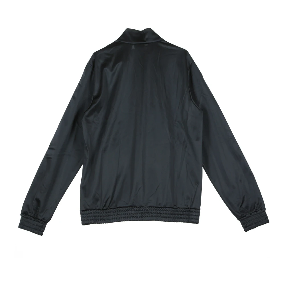 Fila Zwarte Tape Trainingspak Jas Mannen Black Heren