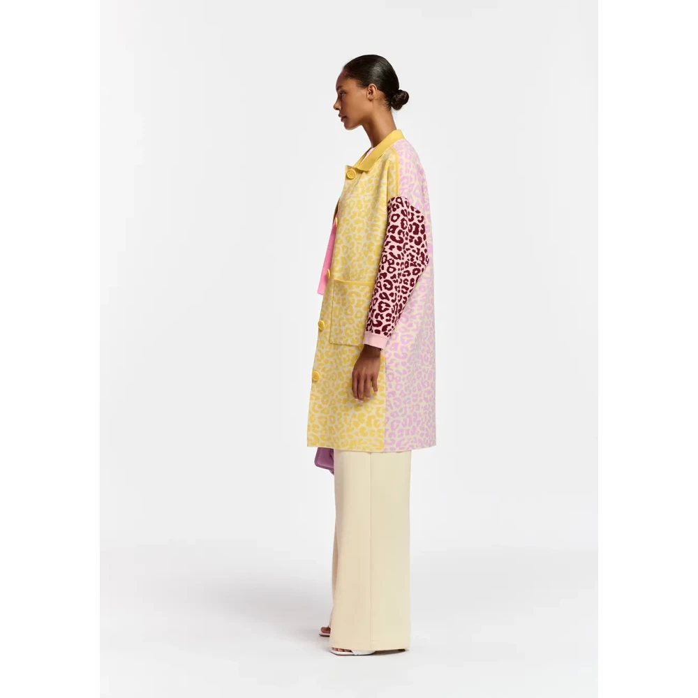 Essentiel Antwerp Bedrukte Jas Foon Multicolor Dames