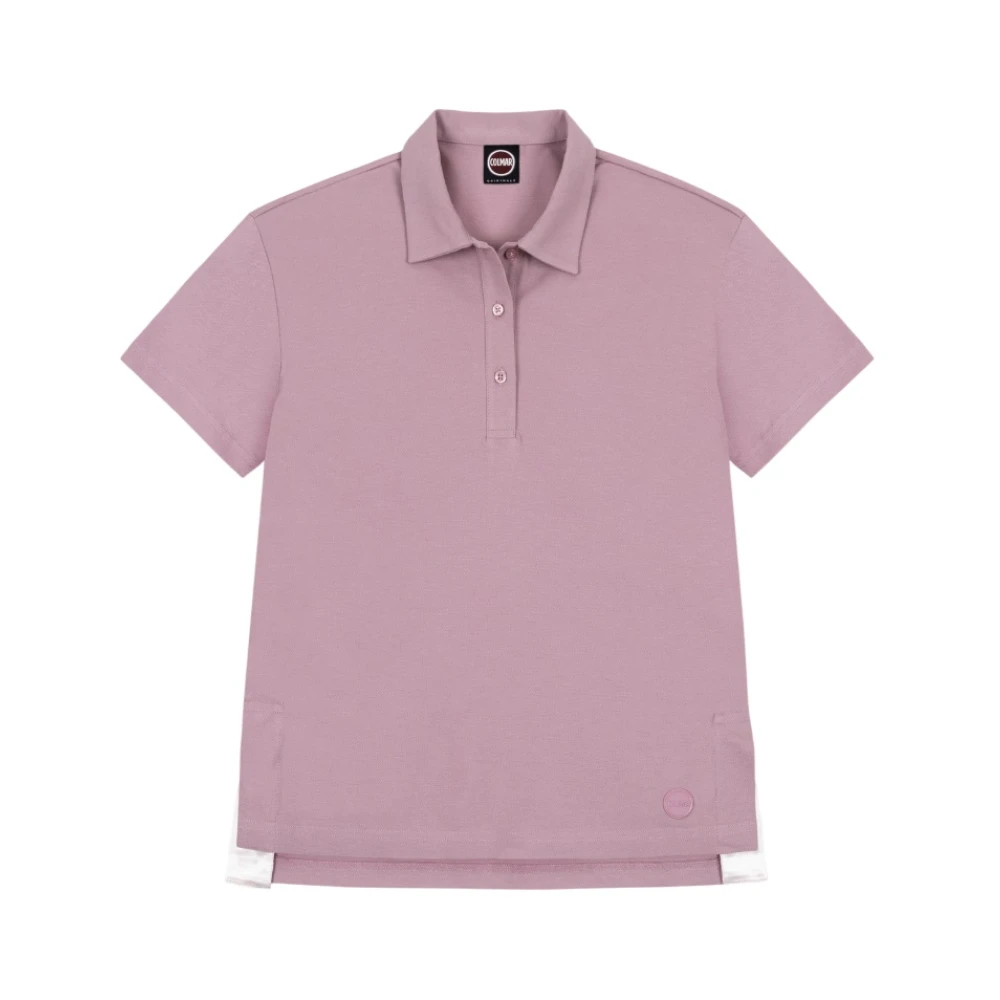 Colmar Women's Pink Polo Shirts, L, Polo Shirt