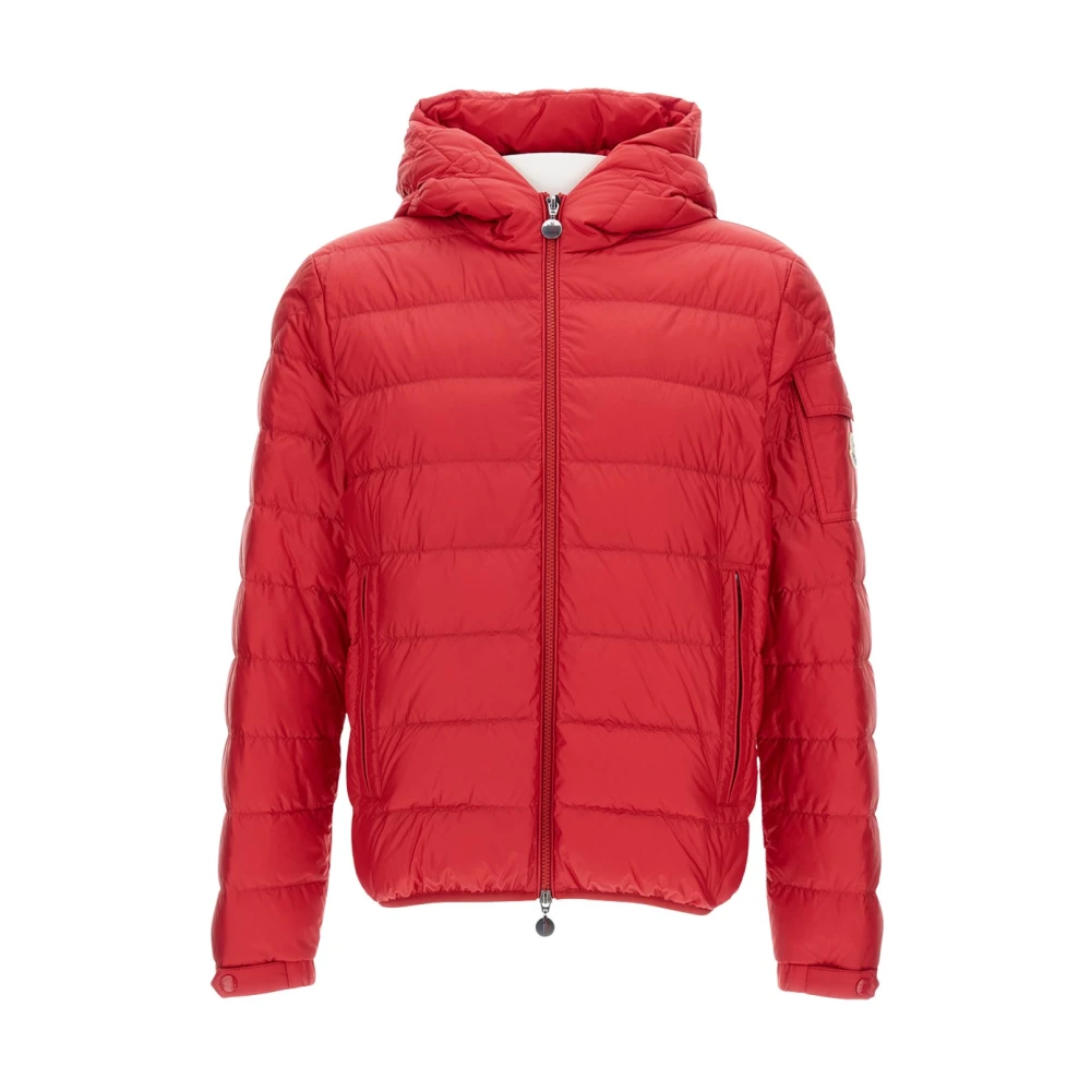 Moncler Red Winter Jackets, Male, L, Najan Jacket