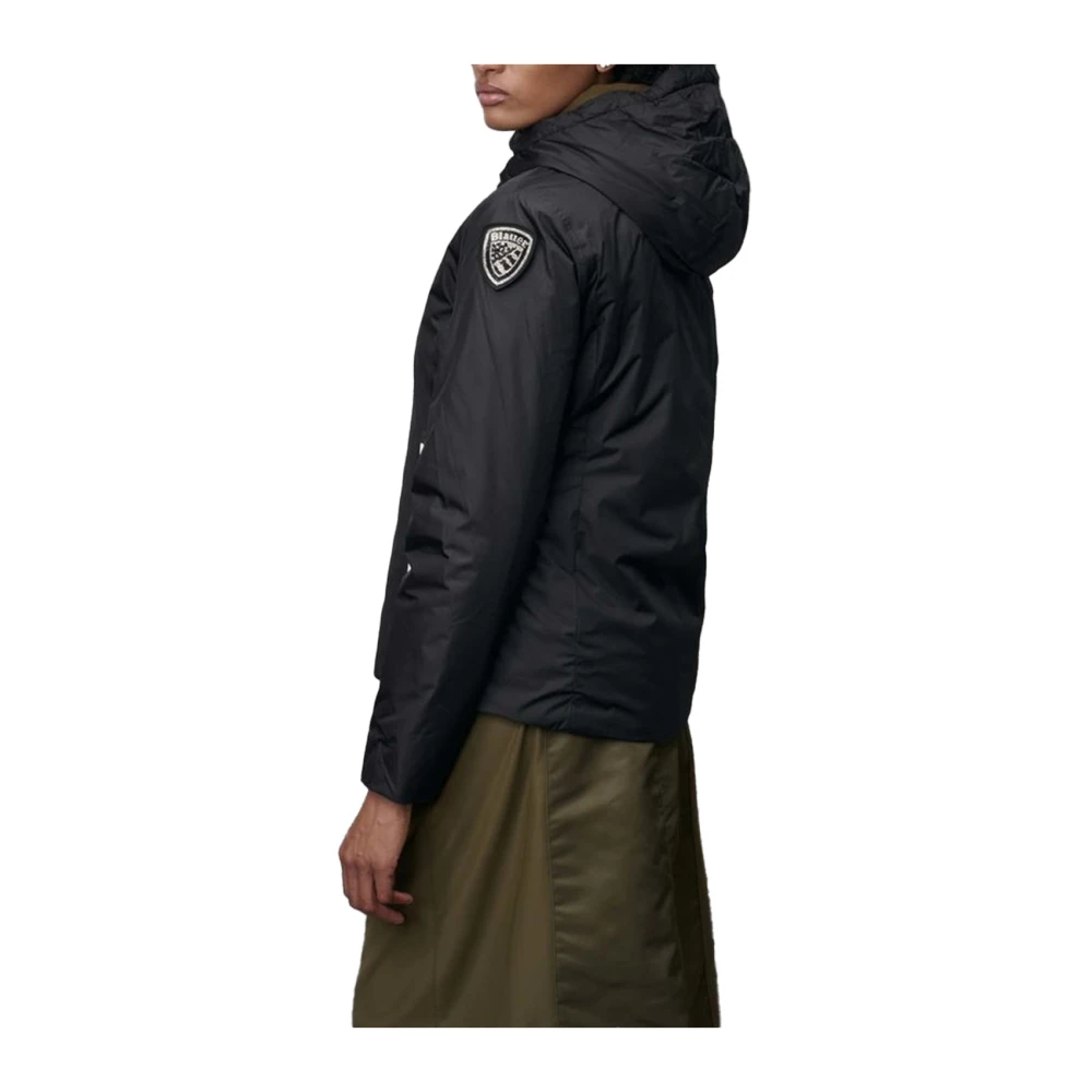 Blauer Boston Technische Jas Black Dames