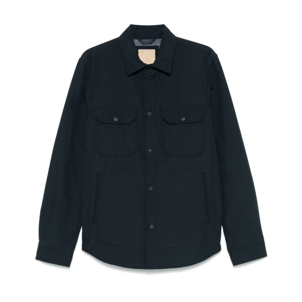 Woolrich Blauw Overhemd voor Mannen Blue Heren
