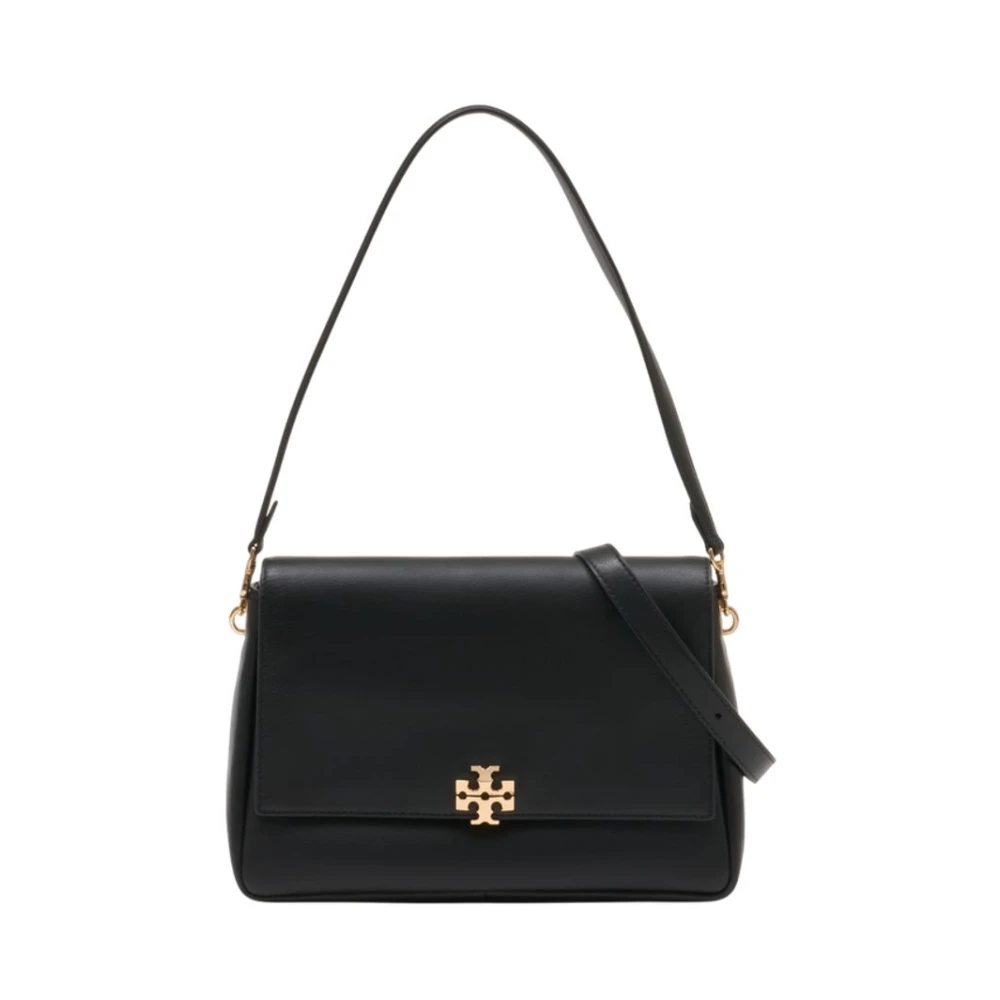 Tory Burch Women's Black Shoulder Bags, One Size, Charlie Shoulder Bag