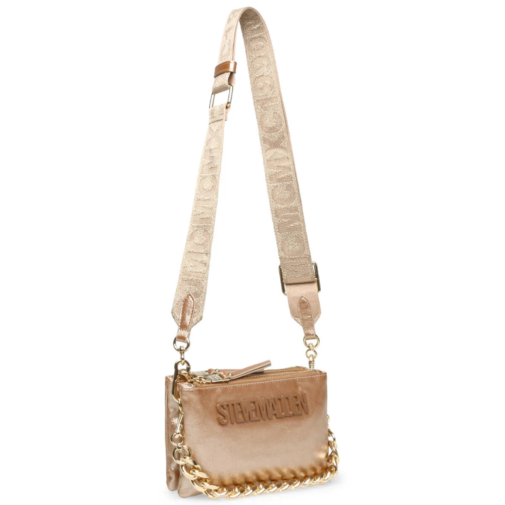 Steve Madden Stijlvolle Schoudertas Bnicco Brown Dames