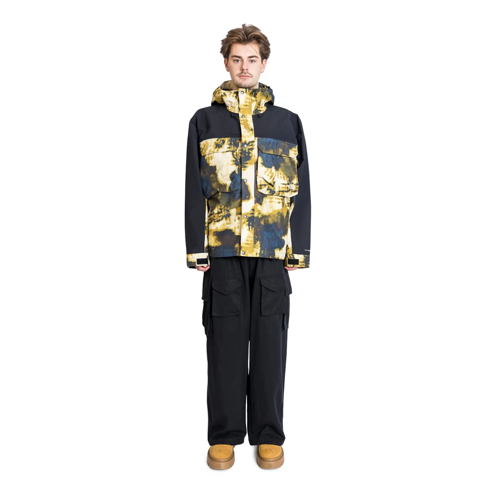 The North Face Regenjas Middernacht Benzine Multicolor Heren
