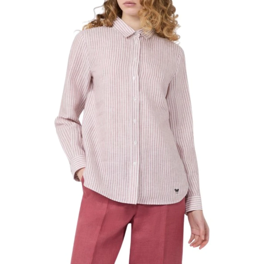 Weekend Max Mara Damen Rosa Blusen & Hemden, Xlgröße: