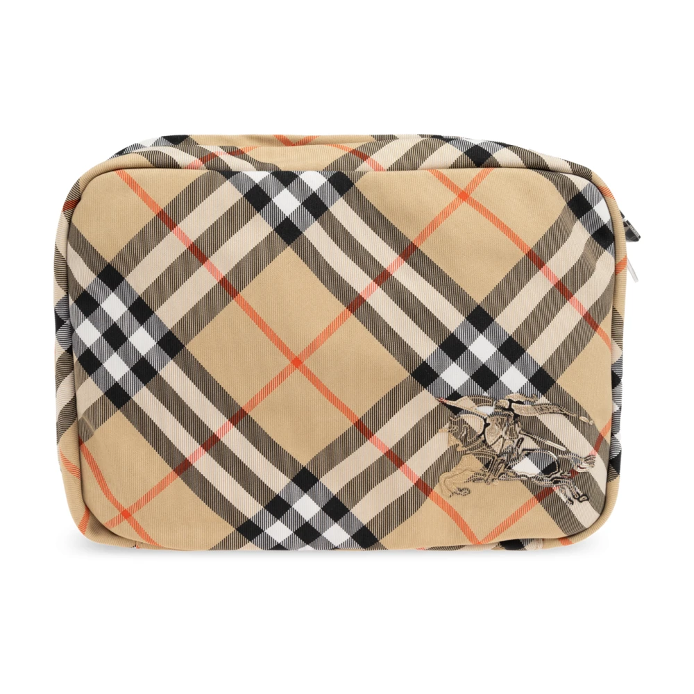 Burberry Cosmeticatas met patroon Beige Heren