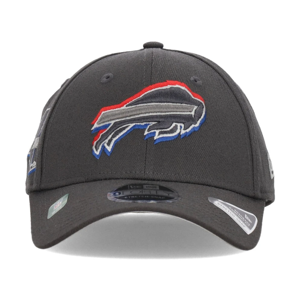 new era Curvy Visor Hat NFL Draft Buffalo Bills Gray Heren