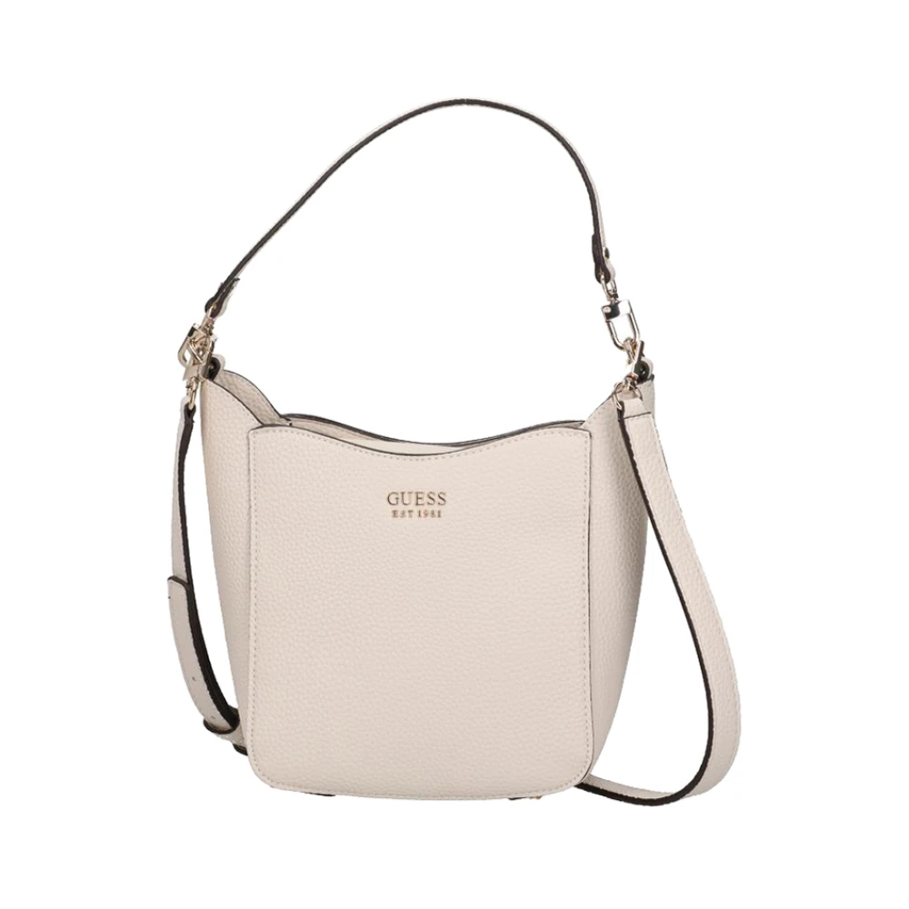 Guess Witte Handtas met Gouden Details White Dames