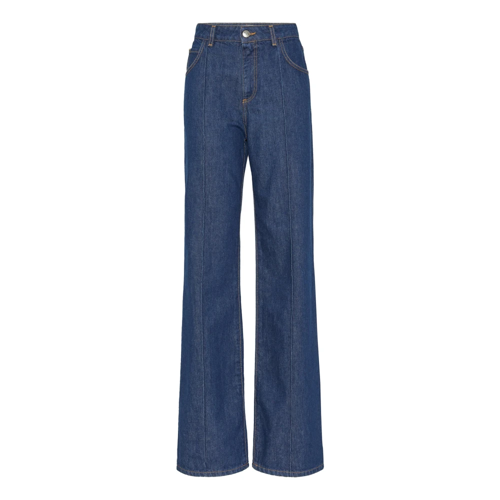 MVP wardrobe Wijde Pijp Denim Blue Dames