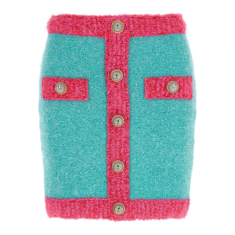 Balmain Donna Multicolor - Leone Skirt - Skirts - E -M