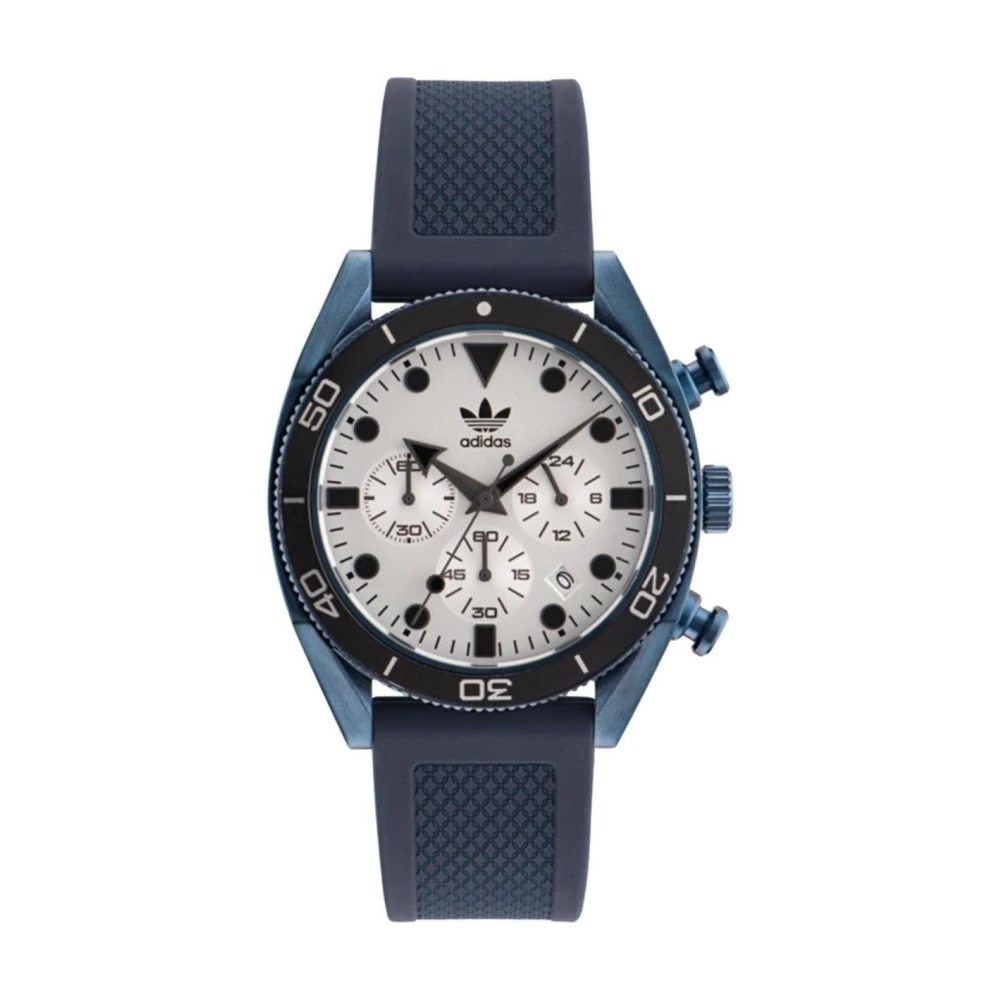 Adidas Men's Black Silicone Analog Quartz Watch
